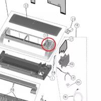 Panasonic CWE14C1081 крышка электросоединений внутреннего блока кондиционера Panasonic