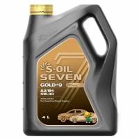 Масло моторное S-OIL 7 GOLD #9 A3/B4 SL/CF 5W30 4 л