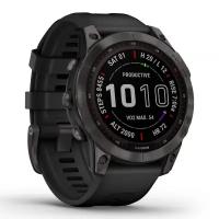 Умные часы Garmin Fenix 7 Sapphire Solar 47 мм Wi-Fi, черный