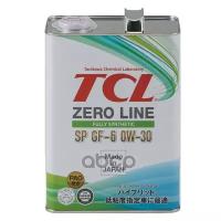 TCL Tcl Zero Line Fully Synth, Fuel Economy, Sp, Gf-6, 0W30, 4Л