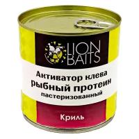 Активатор клева Lion Baits Рыбный протеин Криль 430мл