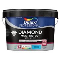 Водно-дисперсионная краска для стен Dulux Diamond Max Protect матовая белая 2,5 л