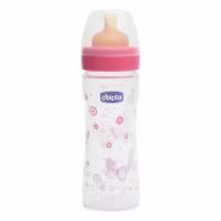 CHICCO Бутылочка Chicco Well-Being Girl 2мес. РР, 250мл