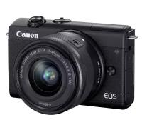 Беззеркальный фотоаппарат Canon EOS M200 Kit Black + EF-M 15-45mm IS STM