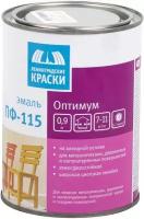 Ленинградские краски эмаль ПФ-115 ярко-голубая глянцевая (0,9кг) / ленинградские краски эмаль ПФ-115 ярко-голубая (0,9кг) класс оптимум *** ГОСТ