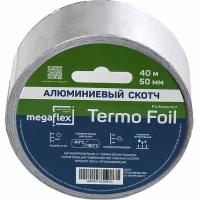 Megaflex алюминиевая клейкая лента termo foil (50 мм х 40 м) MEGTE.50.40