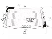 Стекло Заднее С Обогревом Renault R19 4d Sed 88-96 XYG арт. R19-4D RW/H/X