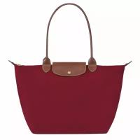 Сумка Longchamp Le Pliage через плечо, красная