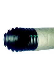 Труба дренажная двустенная гофрированная дгтд (дсгт)-ПНД d110/94,2 мм SN4 в фильтре м.п