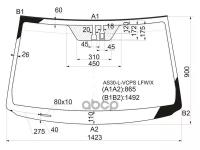 Стекло Лобовое + Дд Toyota Rav4 #Ca3# 05-12 XYG арт. AS30-L-VCPS LFW/X