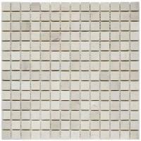 Мраморная мозаика StarMosaic Wild Stone 1070071 бежевая 30,5х30,5 см