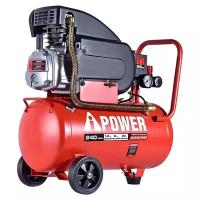 Компрессор поршневой A-iPower масляный AC240/24D 50101 1.2кВт, 240 л/мин, 24л, 8бар