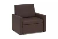 Кресло Боровичи-Мебель Виктория-5 рогожка коричневое 93х84х90 см