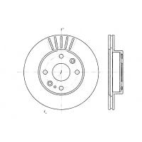 STELLOX 6020-3223V-SX (23-0276 / 230276 / 43512-10030) диск тормозной передний\ Mazda (Мазда) 323 1.3-1.7d (Комплект 2 штуки)