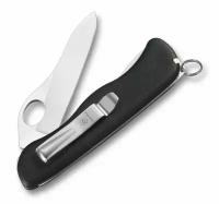 Нож Victorinox Sentinel One Hand belt-clip, 111 мм, 5 функций, с фиксатором лезвия,, 0.8416.M3