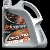 Масло моторное G-ENERGY Synthetic Far East 0w20 SP GF-6A 4л синтетичес