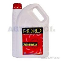 Антифриз nord high quality antifreeze готовый -40c красный 3 кг nr 22243