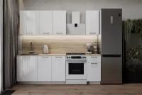 Кухонный гарнитур Hoff Сити, 180х214х60 см, цвет белый