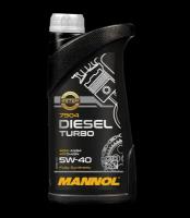 Масло моторное MANNOL Diesel Turbo 5w40 SN/CI-4 A3/B4 1л синтетическое