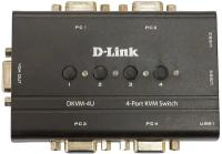 Переключатель консоли D-Link DKVM-4U/C2A