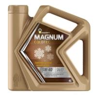 Масло моторное Роснефть Magnum Coldtec 5w40 SN/CF 4л синтетическое