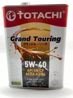 Полусинтетическое моторное масло TOTACHI Grand Touring 5W-40, 4 л, 1 шт