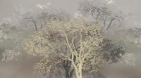 Фотообои Дерево живопись 275x495 (ВхШ), бесшовные, флизелиновые, MasterFresok арт 13-377