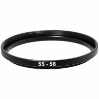Повышающее кольцо 55-58mm для светофильтров