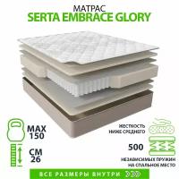 Матрас Аскона Serta Embrace Glory 160x190