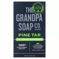 The Grandpa Soap Co., Мыло для лица, тела и волос, хвойная смола, 120 г