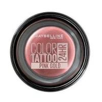 Maybelline New York Тени для век Color Tattoo 24 часа, 10 г, оттенок розовое золото