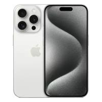 Смартфон Apple iPhone 15 Pro 128 ГБ, Dual: nano SIM + eSIM, белый