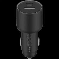 Xiaomi Зарядное устройство автомобильное Xiaomi Car Charger USB-A/C 67W, черное (BHR6814GL)