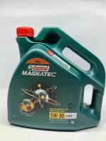 Синтетическое моторное масло Castrol Magnatec A3B4 5w30, 4 литра