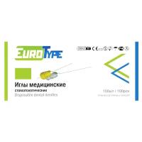 Иглы карпульные EuroType (30G (0,30x16 мм), 100 шт)