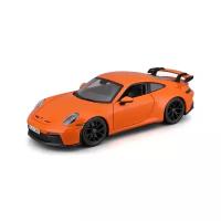 Машинка Bburago Porsche 911 GT3 1:24 оранжевый 18-21104