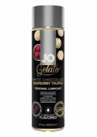 Лубрикант с ароматом трюфелей из белого шоколада и малины JO GELATO WHITE CHOCOLATE RASPBERRY TRUFFLE - 120 мл. (цвет не указан)