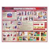 Доска-стенд информационная Пожарная безопасность 910х700 мм пластик 291019 (1)