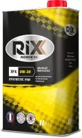 RIXX RX0026TPX Моторное масло синт RIXX TP X 0W-30 SN/CF ACEA C2/C3 1 л