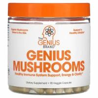 The Genius Brand, Genius Mushrooms, 90 растительных капсул