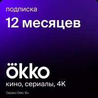 Подписка Окко на 12 месяцев