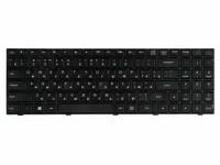 Клавиатура для ноутбука Rocknparts Lenovo IdeaPad 100, 100-15IBY, B50-10, 100-15 [5N20J30715] Black, black frame, гор. Enter