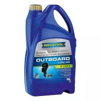 Моторное масло Ravenol Outboardoel 4T 10W-40, 4 л