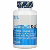 EVLution Nutrition, L-Arginine1500, 100 Capsules