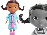 Кукла Доктор Плюшева, кукла Дотти синий халат Doc McStuffins