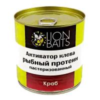 Активатор клева Lion Baits Рыбный протеин Краб 430мл