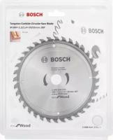 Пильный диск по дереву BOSCH 160х36х20/16 Eco Wood