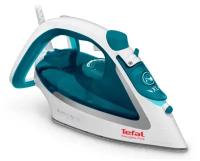 Утюг Tefal FV5718 Easygliss Plus, белый/бирюзовый