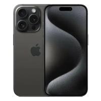 Смартфон Apple iPhone 15 Pro 256ГБ, Dual: nano SIM + eSIM, черный