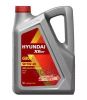HYUNDAI XTeer Масло Синтетическое Gasoline Ultra Protection 5W40_sn, 4 Л